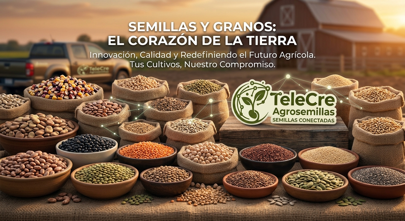 Semillas de granos: maíz, arroz, quinua y papa de alta germinación